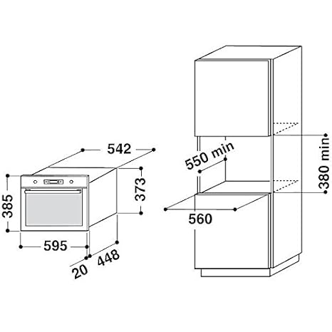 Whirlpool AMW 731 IX Eléctrico 31L 2300W Acero inoxidable - Horno ...