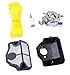Podoy 530071987 Carburetor Tune Up Kit Compatible with Husqvarna 141 142 136 137 Chainsaw with Air Filter Fuel Filter Fuel Line 141 137 Chainsaw Parts WT-834 WT-657 WT-529 WT-289 WT-285 WT-23
