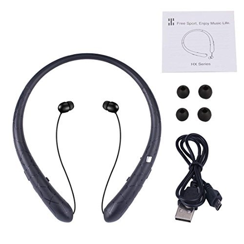 6 Bluetooth+Retractable+Headphones+Wireless+Earphones