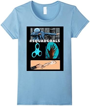 Womens Squad goals Medium Baby Blue