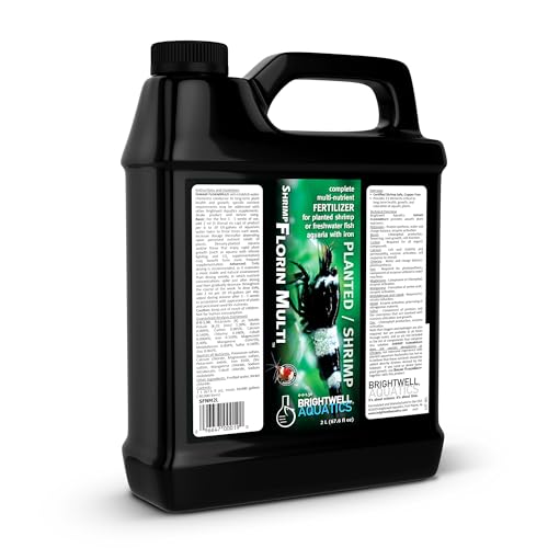 Brightwell Aquatics Shrimp FlorinMulti – Complete Plant Nutrient Supplement for…