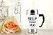 Self Stirring Coffee Mug, Stainless Steel Automatic Mixing and Spinning Coffee Mug Cup Portable Lazy Tea Coffee Cup Perfect for Travel Office Home (White)