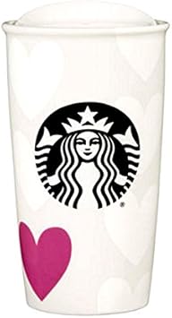 Amazon Starbucks スターバックス 16 New バレンタインコレクション ハーツダブルウォールトラベラー 350m 12 Fl Oz スポーツ アウトドア