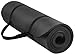 Be Fit Evolution 1/2-Extra Thick High Density Black Exericse Yoga Mat