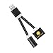 iPhone 7 / 7 Plus Lightning to 3.5mm Headphone Jack Audio Adapter with 8-Pin Lightning Charging Port For iPhone 7/7 Plus, 6S/6S Plus, iPad Air (Black)