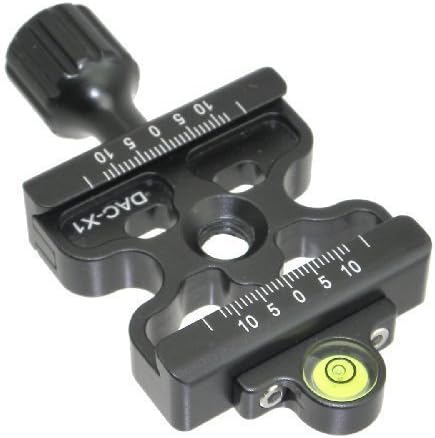 Combo Boss Adapter &amp; DAC-X1 Skeleton Clamp w Level Desmond 50mm Arca Comp /Bogen Manfrotto Head