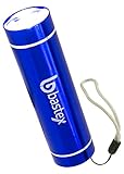 Bastex Super Bright Mini Pocket LED Aluminum Blue Flashlight with Lanyard Strap Powerful Lightweight Push Button Easy Operation Great for Hunting Backpacking and GO Gamers multi-purpose tool