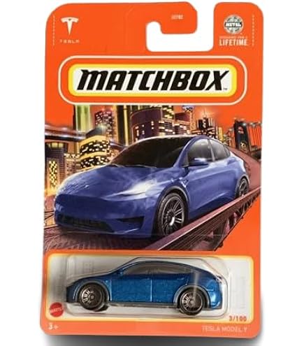 Amazon.com: Hot Wheels Matchbox 2022 - Tesla Model Y [Red