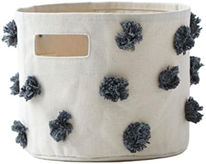 Pehr Designs Pom Pom Mini Charcoal, Grey