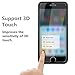 iPhone 7/8 Plus Screen Protector, 9 HD Hard 99% Clear Tempered Glass, 3 pack