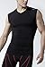 Tesla Men's Cool Dry Compression Muscle Tank Baselayer V Neck Sleeveless V15 / MUV06