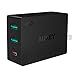 AUKEY Amp USB Wall Charger with AiPower, Quick Charge 3.0 and USB C Port for Samsung Galaxy Note8/S8/S8+, Google Nexus 6, iPhone and More