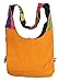 KayJayStyles Sun Moon Hippie Boho Slouch Bag Sling Nepal Cross Body Bag (Pink)