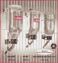 Lixit 32 oz Glass Replacement Water Bottle