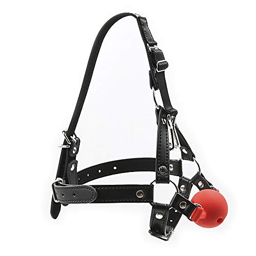 1 daogong+Silicone+Objects+Leather+Harness