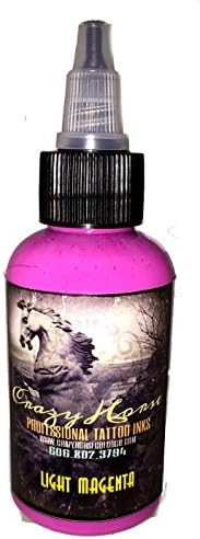 Crazyhorse High Quality Tattoo Ink - Light Magenta