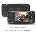 Handheld Game Console ,Retro Game Console Built-in 3000 Classic Game Console 3 Inch Screen Portable Video Game Console - Transparent Black