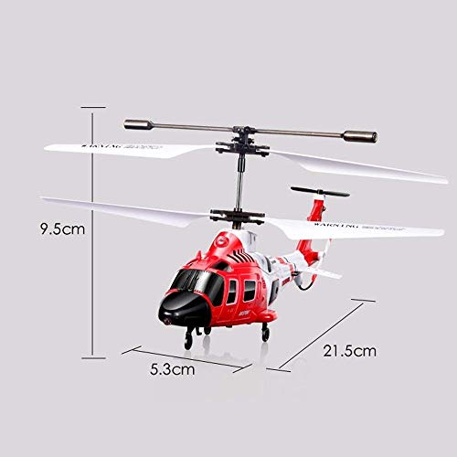 WEHOLY Toy Model Attack Marines RC Hubschrauber mit LED-Licht 3.5CH Hubschrauber Fernbedienung RC Drohne Bruchsicheres… – Bild 8