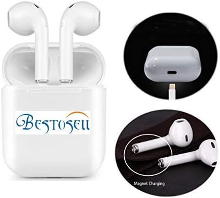 I9 TWS Wireless Bluetooth Headset True Stereo Earphone in Ear for iOS & Android,i9S Earbuds Twins Earphone with Charging Box Wireless Earphones