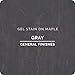 General Finishes Oil Base Gel Stain, 1 Pint, Gray