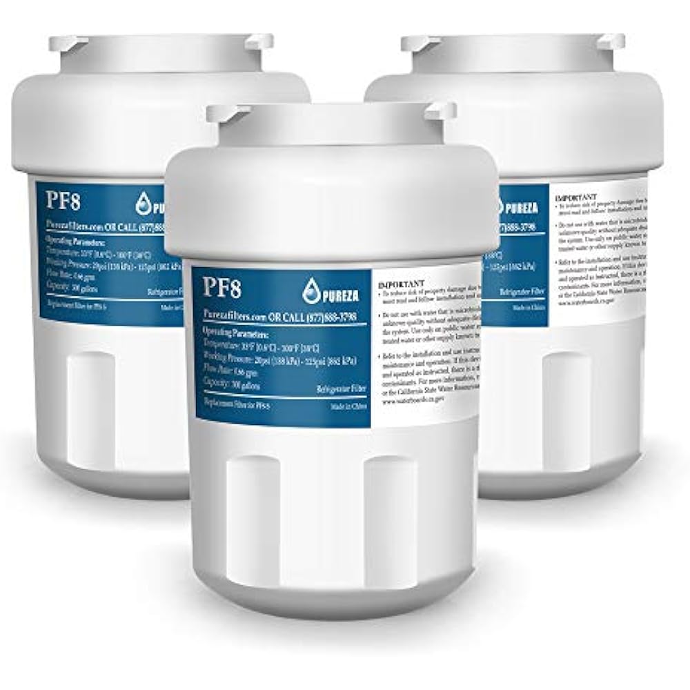GE MWF Refrigerator Water Filter Replacement MWF, SmartWater, MWFA