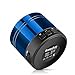 EasyAcc Mini Portable Bluetooth 4.0 Speaker with Mic, 3.5mm Aux, FM Function, Micro SD Card Support - Blue