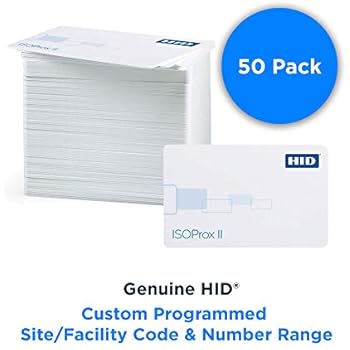 Amazon.com: Genuine HID ISOProx II 1386 LGGMN PVC Proximity Card for ...