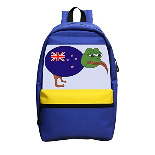 Grrry Fashion Lightweight Shoulder School Bag Backpack - Pepe Frog