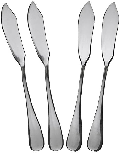 Seikei Butter Knife Spreader Stainless Steel Knives, Set of 4