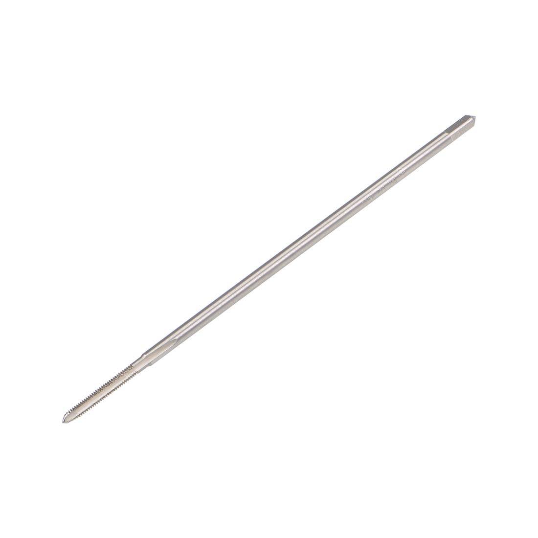 sourcing map Metric Thread Tap M2 x 0.4 H2 90mm Extra Long Straight Flute Screw Thread Milling Machine Taps Threading Tapping Repair Tool