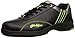 KR Strikeforce M-916-105 Raptor Bowling Shoes, Black/Lime, Size 10.5