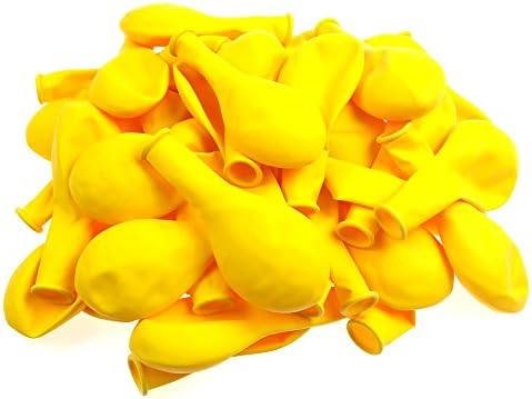 Folat19103 Yellow Balloons 30 cm-50 Pieces