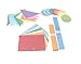 DMD Paperbilities Geometric Shapes, Pastel Colors - 180 pieces