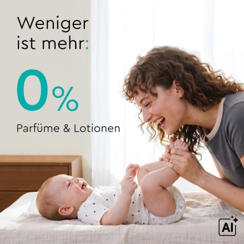 hautfreundliche Windeln, Monatsbox, Größe 3 (6+ kg), 174 Stück