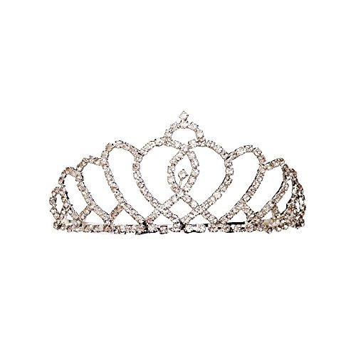Jacobson Hat Company Women's Rhinestone Tiara Style 3