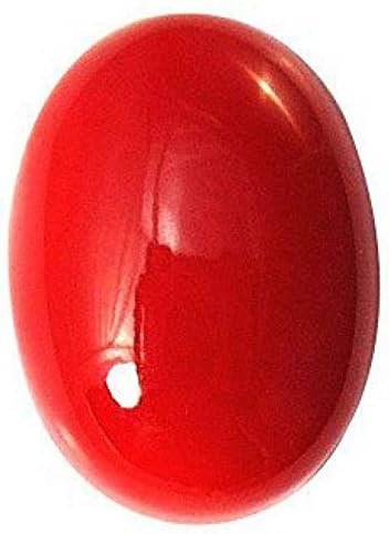 Certified Natural MOONGA/RED Coral 6.52 Carat /7 .25 RATTI Energized Loose Precious Gemstone Colour for Astrological and Religious Purpose