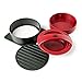 TAILGATE MASTER GRILLER Burger Press Good for Sliders, Stuffed Burgers, and Regular Burgers - Makes Perfect Patties!