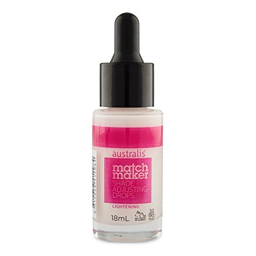 Australis Match Maker Foundation Shade Adjusting Drops Face Cruelty-Free Makeup 0.60Oz - Light