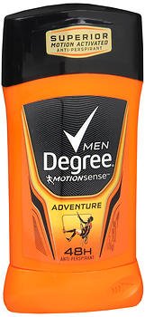 Degree Men MotionSense Antiperspirant Deodorant Adventure 2.7 oz(Pack of 6)
