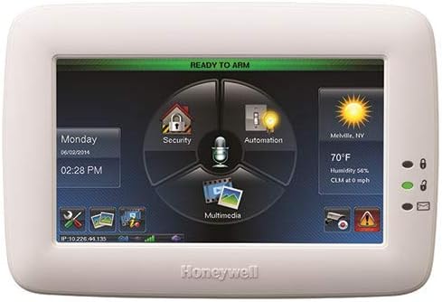 honeywell alarm keypad reset