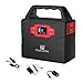 100-Watt Portable Generator Power Station, 40800mAh 151Wh CPAP Battery Pack, Home Camping Emergency Power Supply Charged by Solar Panel/Wall Outlet/Car with Dual 110V AC Inverter, DC 12V, USB Ports