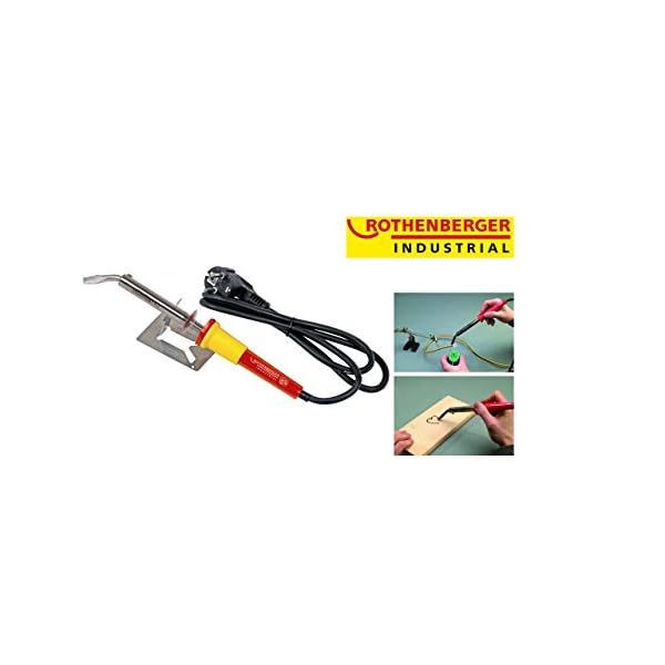 ROTHENBERGER Industrial LÃ¶tkolben, 100 W, inkl. GerÃ¤teauflage + CU-Spitze abgewinkelt/flach, 035959 – Bild 6
