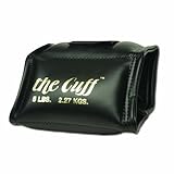 Cando 10-0209 Black Cuff, 5 lbs Weight, For Wrist or Ankle