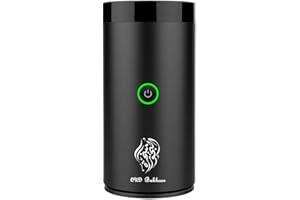 Electric Incense Burner, OUD Bukhoor Portable USB Rechargeable Smart Electronic Incense Burner (Black)
