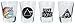 GB eye Pink Floyd Mix Shot Glasses - Set of 4