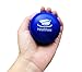 Healthies Therapeutic Squeeze Ball Hand Exerciser Relieves Stress, Joint Pain and Strengthens Your Grip to Improve Performance in Sports and Music - 2.5 inch - Blue