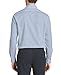Van Heusen Men's Herringbone Regular Fit Solid Spread Collar Dress Shirt, Blue Cloud, 18