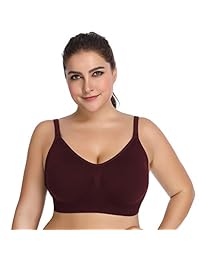 Lataly Bralette de maternidad sin costuras para lactancia
