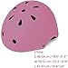 Kids Bike Helmet, Adjustable and Multi-Sport, from Toddler to Youth, 3 Sizes (Pink)