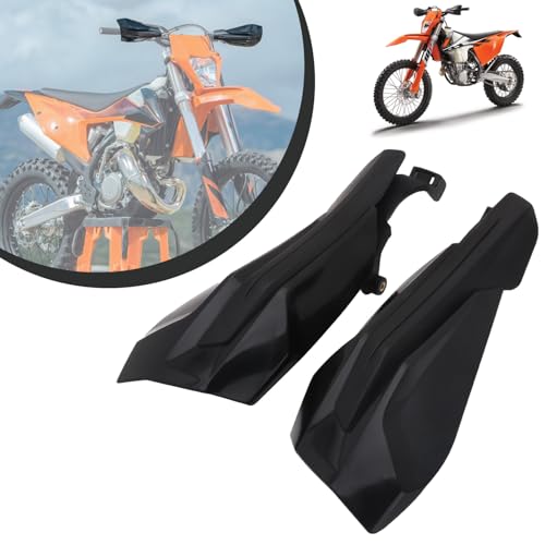 Handprotektoren Motorrad,Enduro Handschützer,Motorrad Handschutz Handguards für KTM SX SXF EXCF 50 65 85 125 150 250 350 450 500 2017-2020 XCW XCF XC-Schwarz